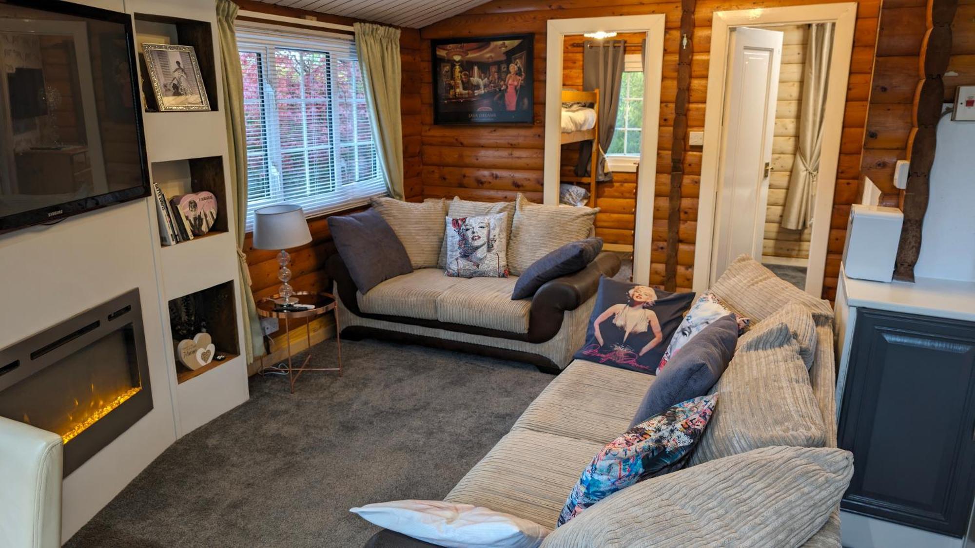 فيلا Snowdonia Log Cabin 2 Trawsfynydd المظهر الخارجي الصورة